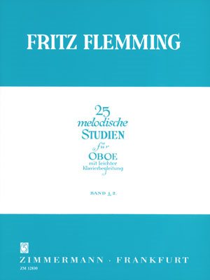 Fritz Flemming: 25 Melodische Studien 1