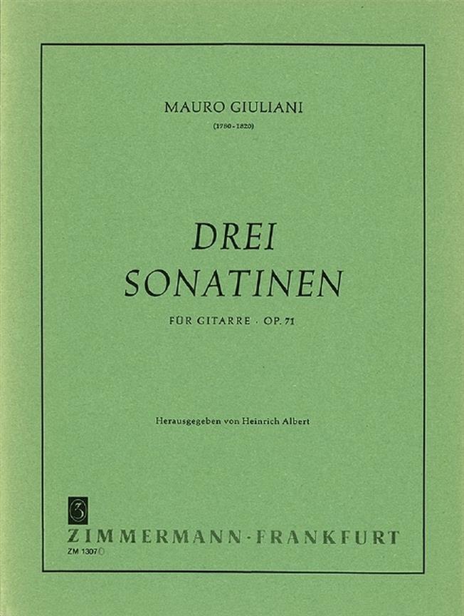 Mauro Giuliani: 3 Sonatinen Op.71