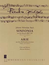 Sinfonia aus der Kantate BWV 209 BWV 209 / BWV 248