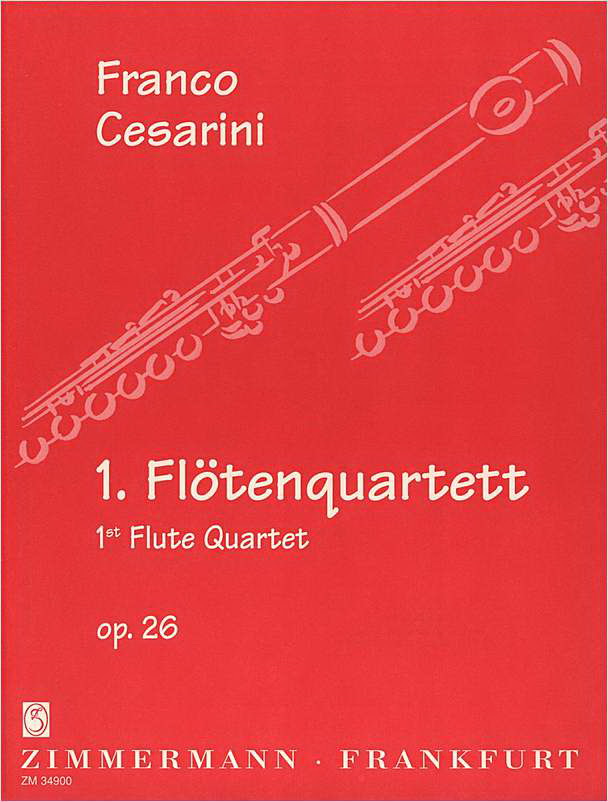 Cesarini Franco: Flötenquartett op. 26