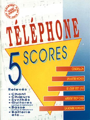 TÚlÚphone: Téléphone: 5 Scores – Volume 1