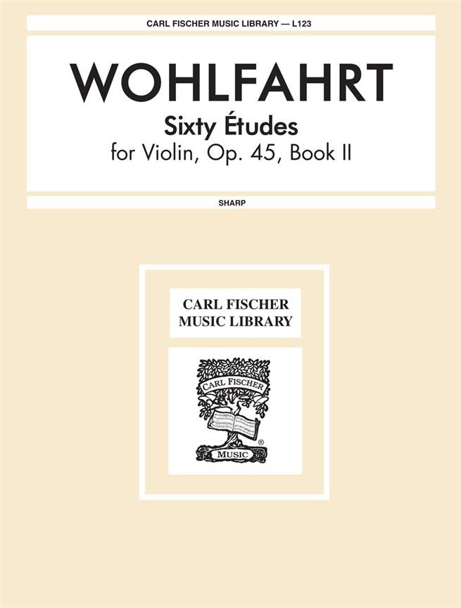 Wohlfahrt: 60 Etudes 2 Op.45