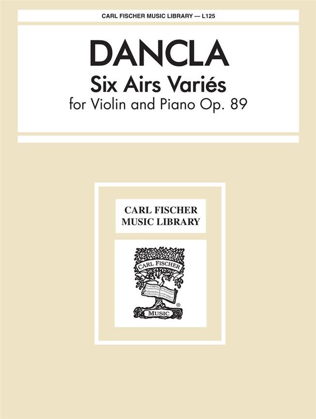 Dancla: 6 Airs Variés Opus 89