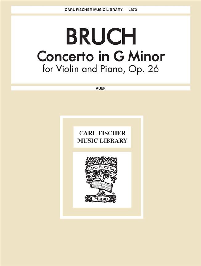 Bruch: Concert 01 G Op.26