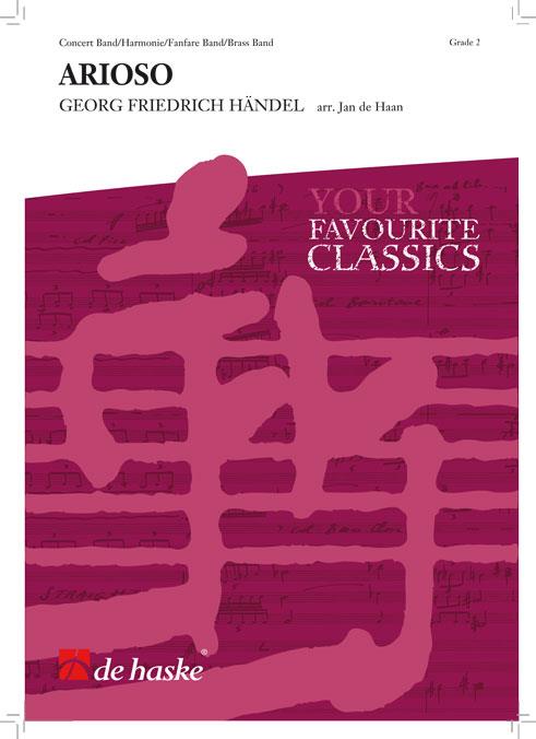 Handel: Arioso (Partituur Harmonie Fanfare Brassband)