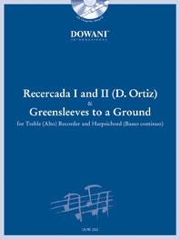 Recercada I in G minor and II in G Major Greensleeves to a Ground For Treble (Alto) Recorder and BC