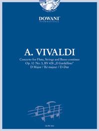 Vivaldi: Concerto for Flute, Strings and BC Op. 10 No. 3, RV 428 “Il Gardellino” in D Major