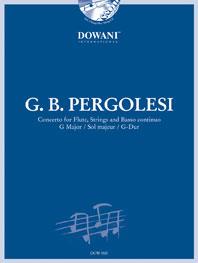 Pergolesi: Concerto for Flute, Strings and Basso Cont. G Major