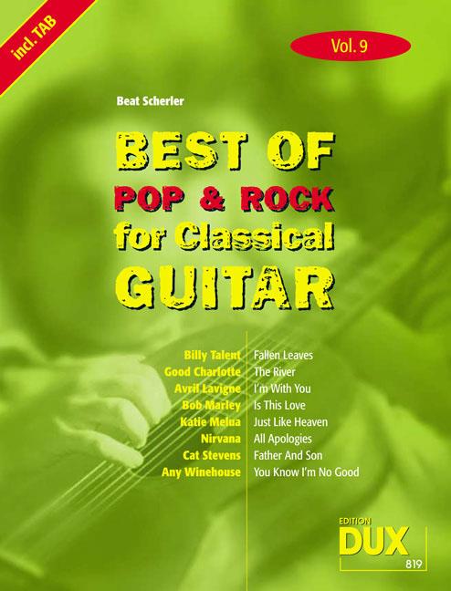 Best Of Pop & Rock 09 for Classical guitar