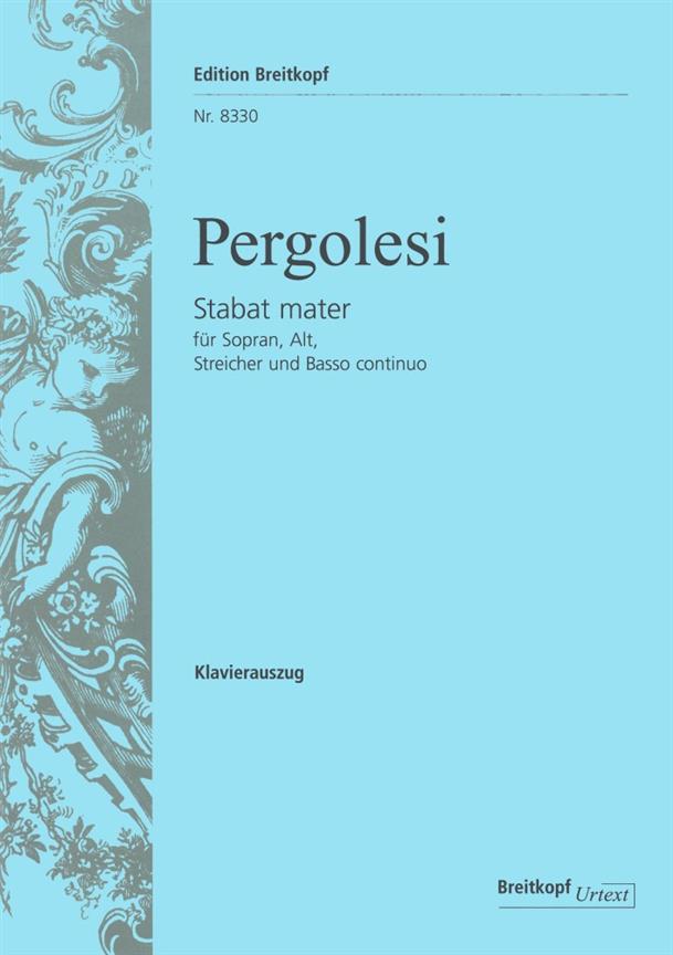 Pergolesi: Stabat Mater (Vocal Score)