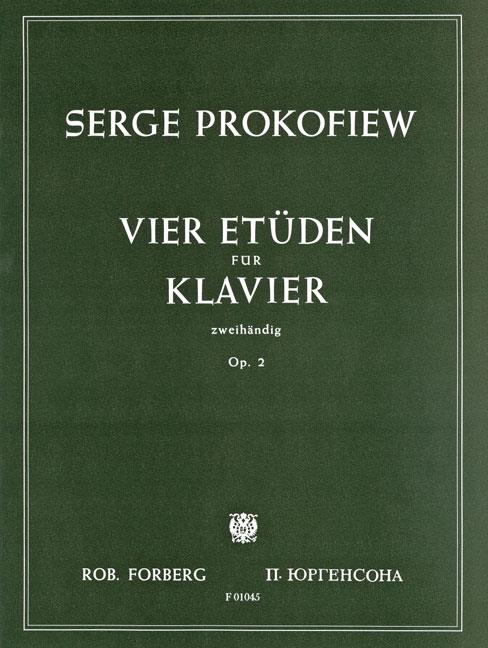 Prokofiev: Vier Etüden, op. 2