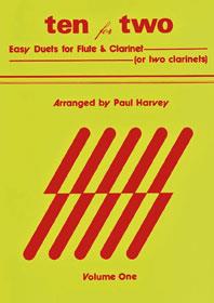 Ten for two Volume 1(Easy duets for Flute and clarinet)