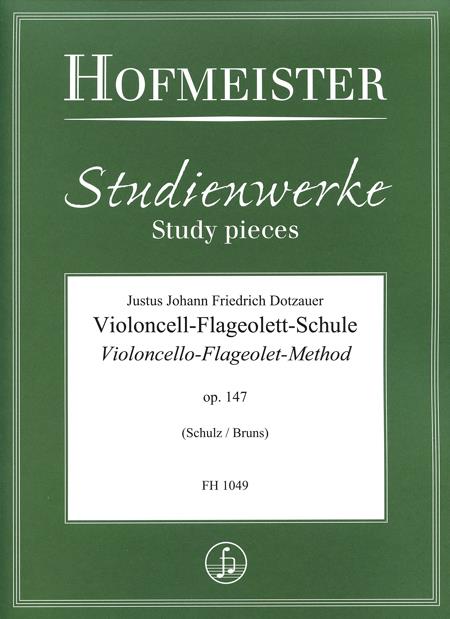 Violoncell-Flageolett-Schule(op. 147)