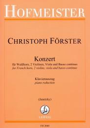 Konzert(fuer Waldhorn, 2 Violinen, Viola und Basso Continuo)