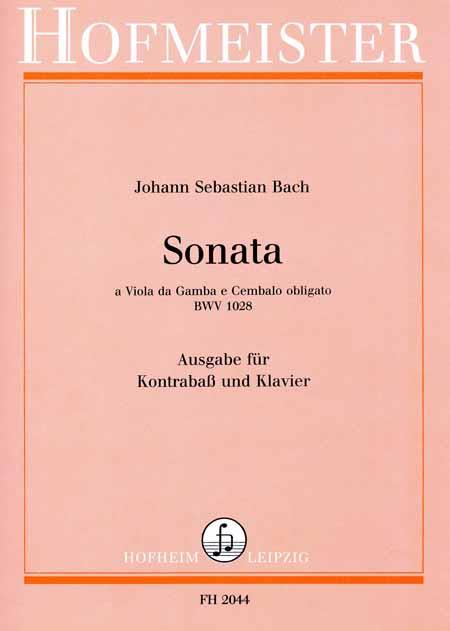 Sonata, BWV 1028(Nach der Sonate für Viola da Gamba e Cembalo obligato, BWV 102)
