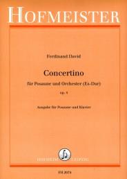 David: Concertino Fur Posaune und Orchestra In E Flat Op. 4
