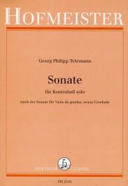 Sonate(Nach der Sonate für Viola da Gamba aus dem Getreuen Music-Meister)