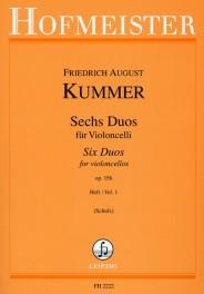 Kummer: Sechs Duos Fuer Violoncelli Op. 156 Heft 1