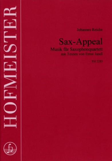 Sax-Appeal(Musik fuer SaxophonQuartett mit Texten von Ernst Jandl)