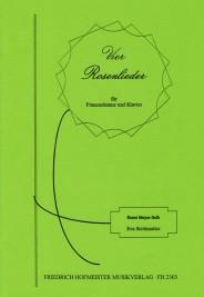 4 Rosenlieder (hohe Stimme)