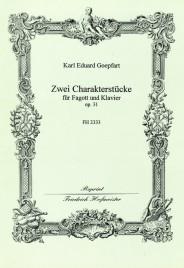 Karl Eduard Goepfuert: Zwei Charakterstücke, op. 31