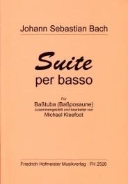 Johann Sebastian Bach: Suite per Basso