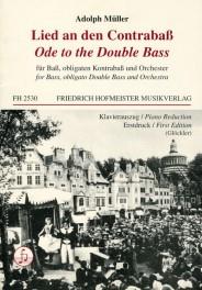 Adolph Muller: Lied an den Contrabass (für Bass, Kontrabass und Orchester)