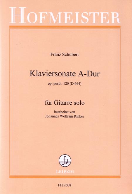 Franz Schubert: Sonate(Nach der Klaviersonate A-Dur, op. 120)