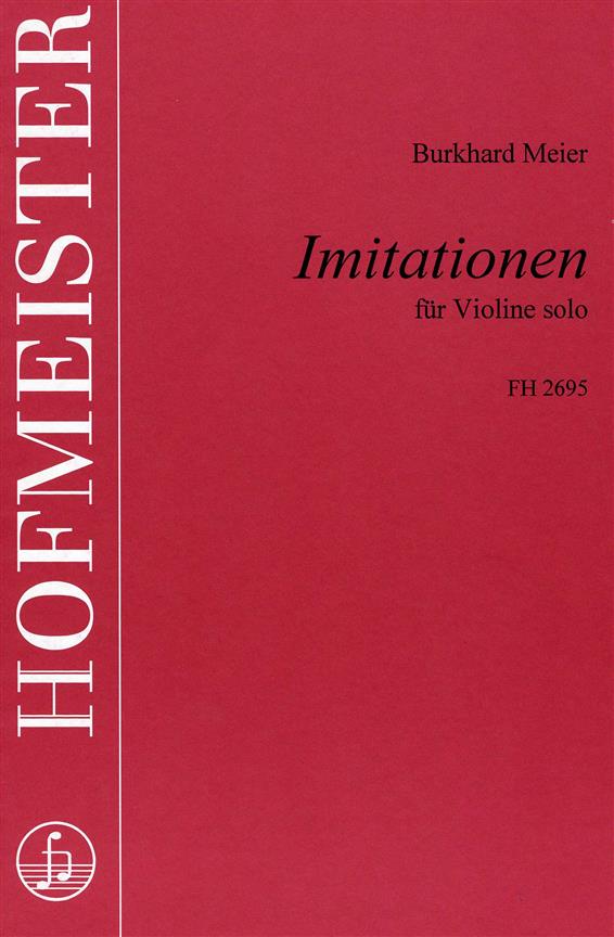Burkhard Meier: Imitationen