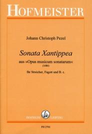Johann Christian Pezel: Sonata Xantippea aus opus Musicum Sonatarum
