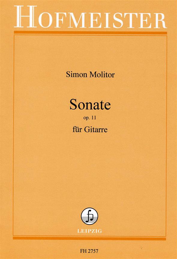 Simon Molitor: Sonate op. 11