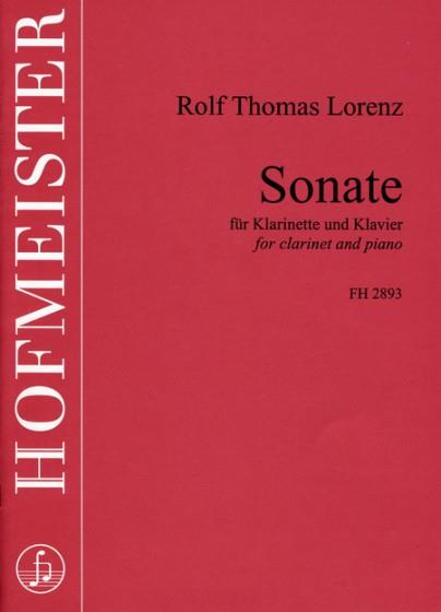 Rolf Thomas Lorenz: Sonate(Clarinet [in A or B] and Piano)