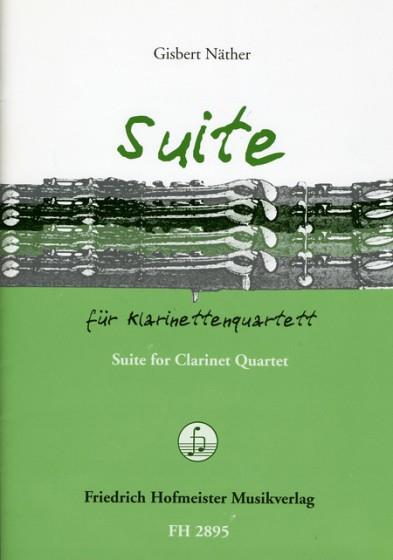 Gisbert Nöther: Suite fuer KlarinettenQuartett