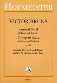 Victor Bruns: Konzert Nr. 4 fuer Fagott und Orchester