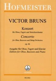 Victor Bruns: Konzert, op. 66(for Oboe, Fagott und Streichorchester)
