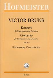 Victor Bruns: Konzert op 98 fuer Kontrafagott und Orchester