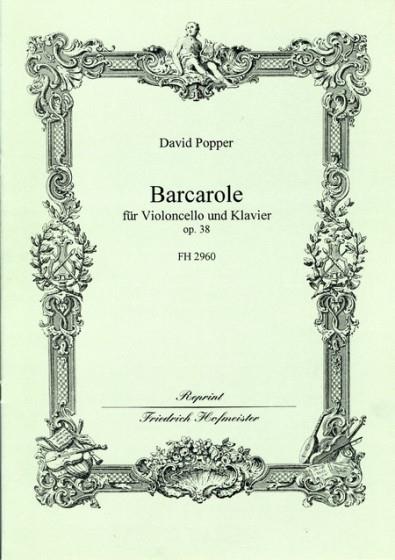 David Popper: Barcarole, op. 38