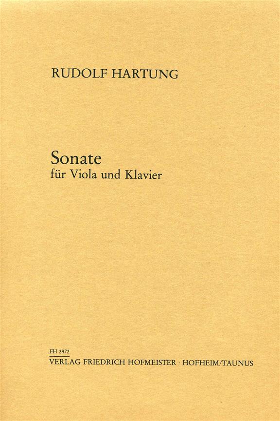 Rudolf Hartung: Sonate