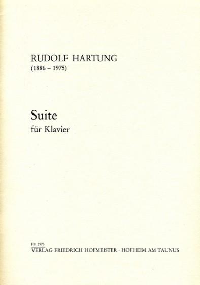 Rudolf Hartung: Suite