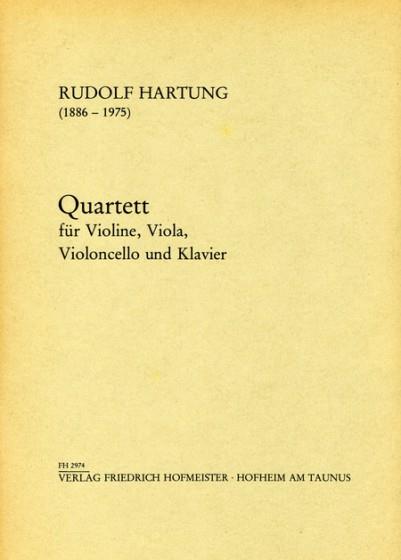 Rudolf Hartung: Quartett