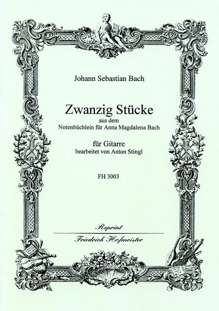 Johann Sebastian Bach: 20 Leichte Stücke aus dem Notenbuch For A.M.Bach