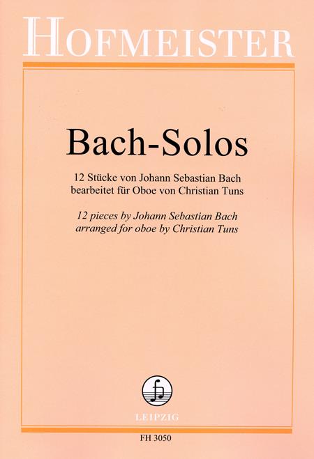 Johann Sebastian Bach: Bach-Solos(12 Stücke von Johann Sebastian Bach)