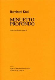 Bernhard Krol: Minuetto profondo, op. 83/1