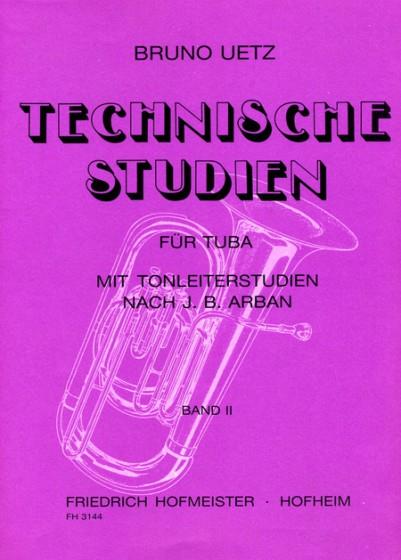 Bruno Uetz: Technische Studien, Heft 2(Mit Tonleiterstudien nach J.B. Arban)