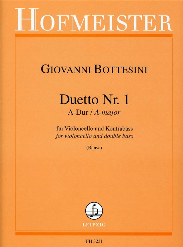 Giovanni Bottesini: Duetto Nr. 1 A-Dur