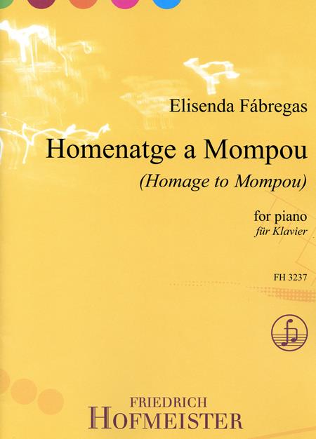 Elisenda Fabregas: Homenatge a Mompou([Homage to Mompou])