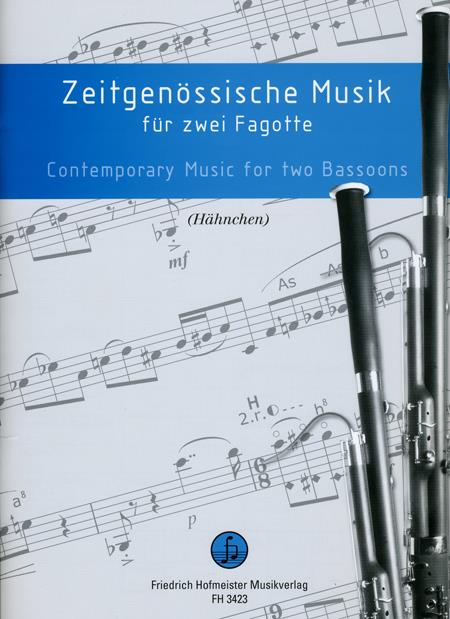 Zeitgenössische Musik fuer 2 Fagotte