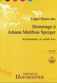 Hommage à Johann Matthias Sperger