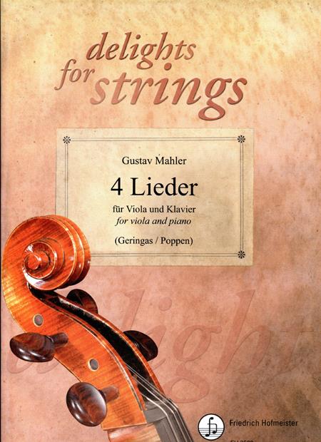 Mahler: 4 Lieder (Altviool)