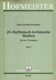 Hans-Joachim Krumpfuer: 24 rhythmisch-technische Studien, Heft 2